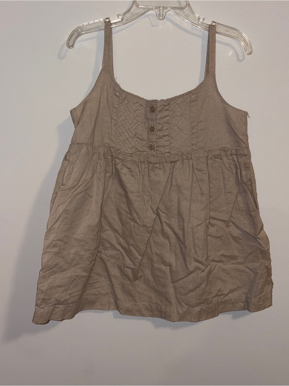 Girl’s Youth Tan Gap Tank Top S (6-7)